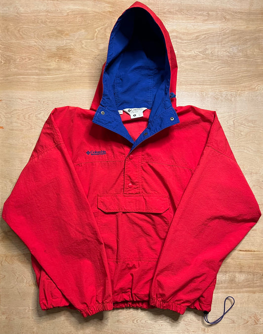 1990's Columbia 4 Button Windbreaker