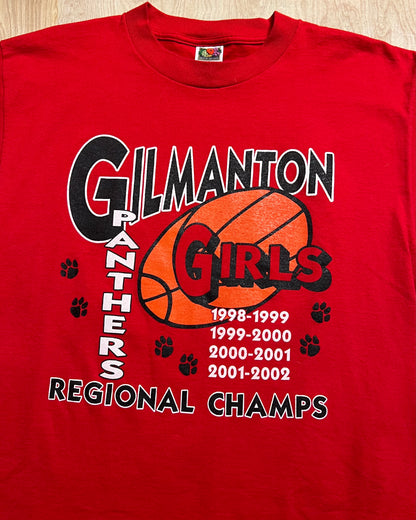 2002 Gilmanton Panthers Girls Basketball T-Shirt