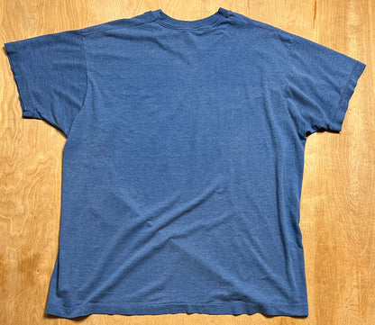 1980's "We Dropped in on Elmwood, WI" Distressed Single Stitch T-Shirt