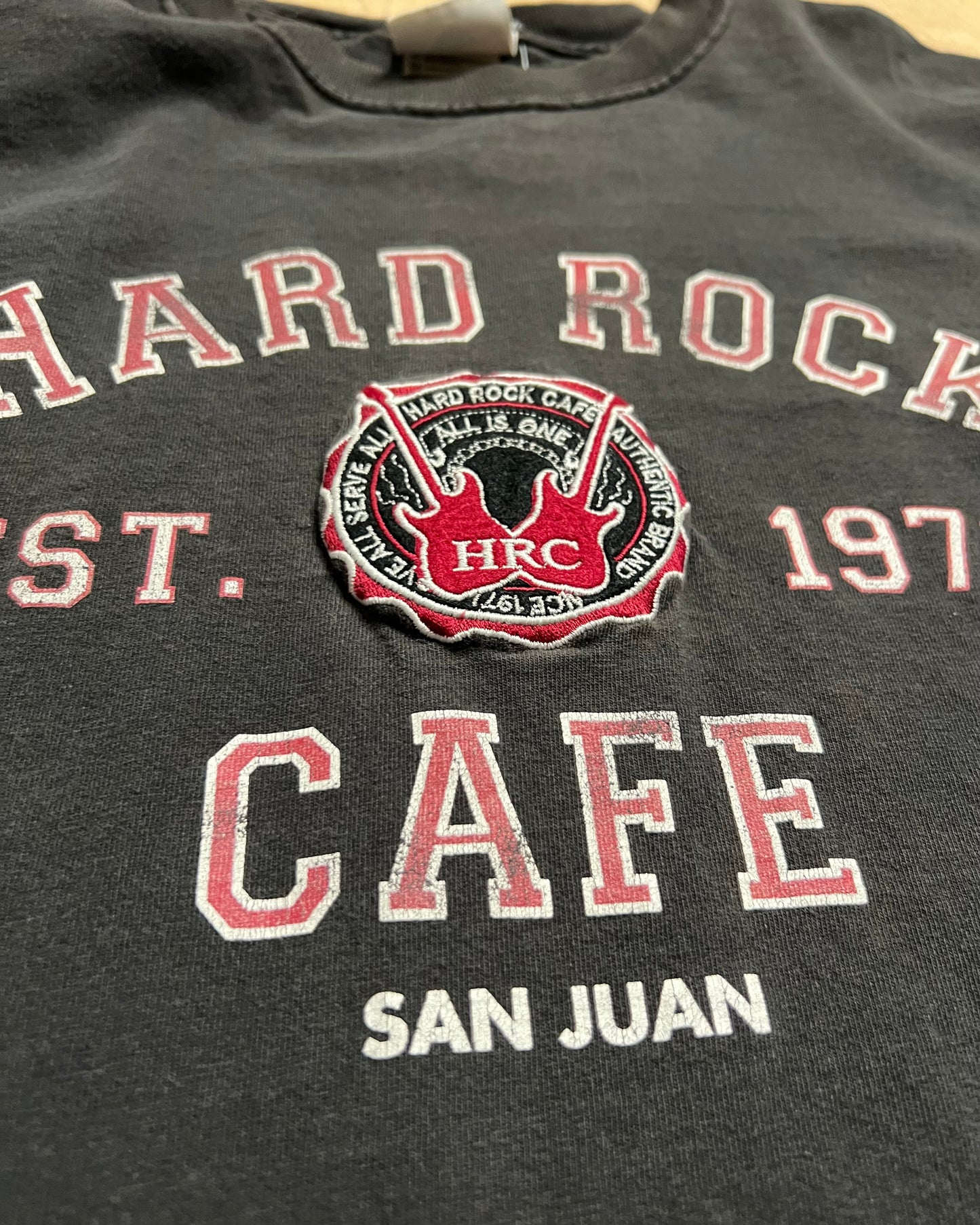 Vintage Hard Rock Cafe San Juan Long Sleeve Shirt