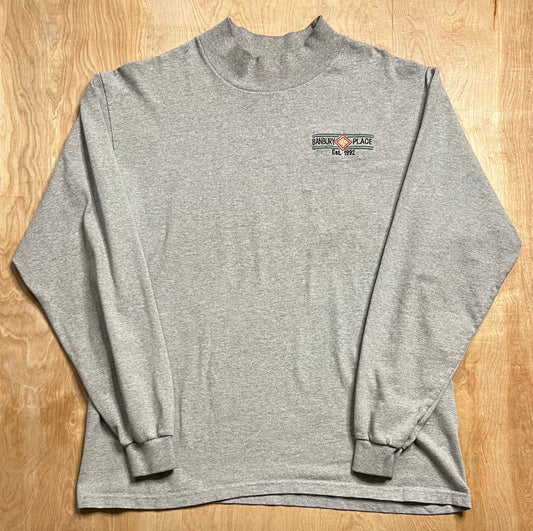 1990's Banbury Place Mock Neck Long Sleeve