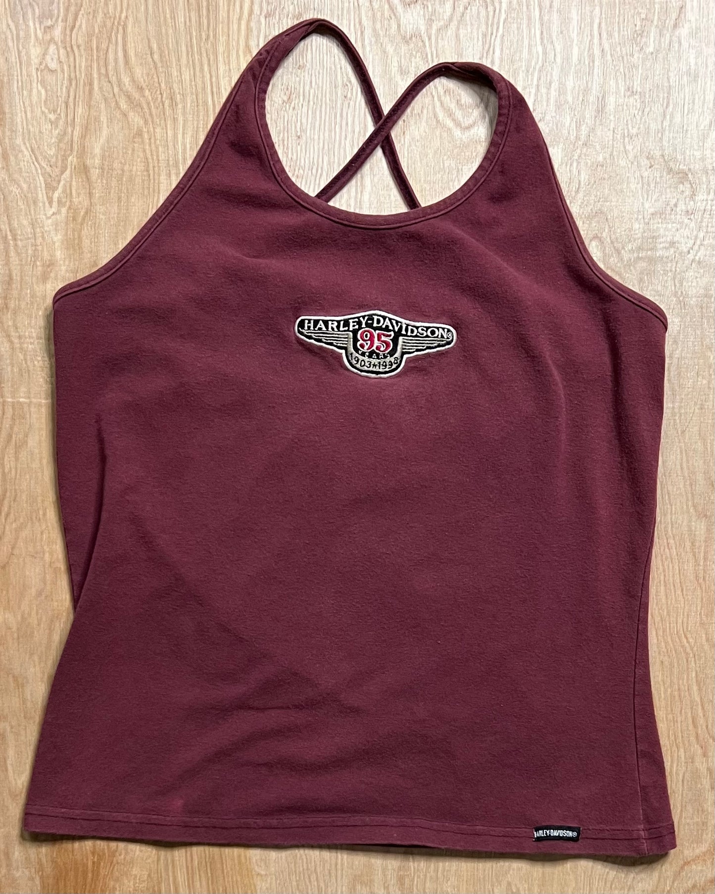 1998 Harley Davidson 95 Year Anniversary Tank Top