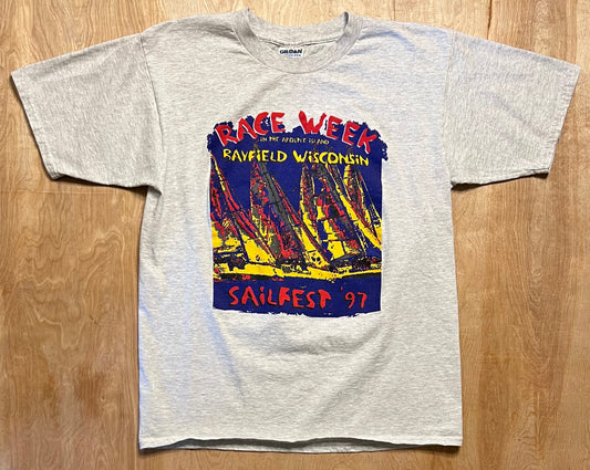 1997 Sailfest Race Week Bayfield, Wisconsin T-Shirt