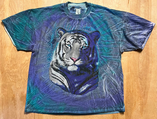 Vintage Bengal Tiger Tie Dye T-Shirt