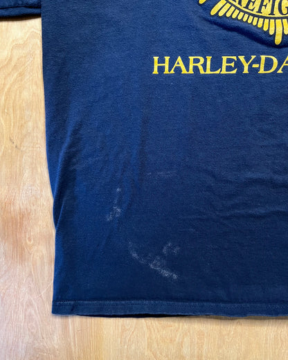 Early 2000's Harley Davidson Special Firefighter Edition T-Shirt