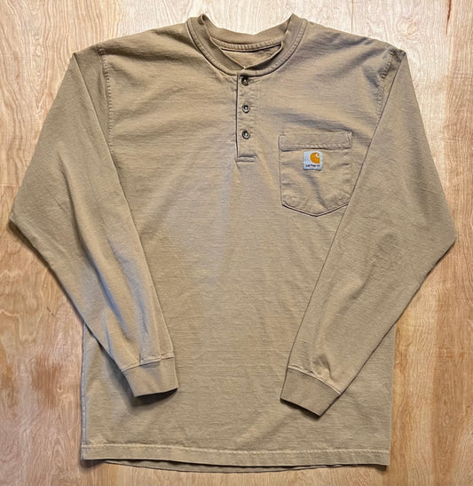 Modern Carhartt 3 Button Long Sleeve Shirt