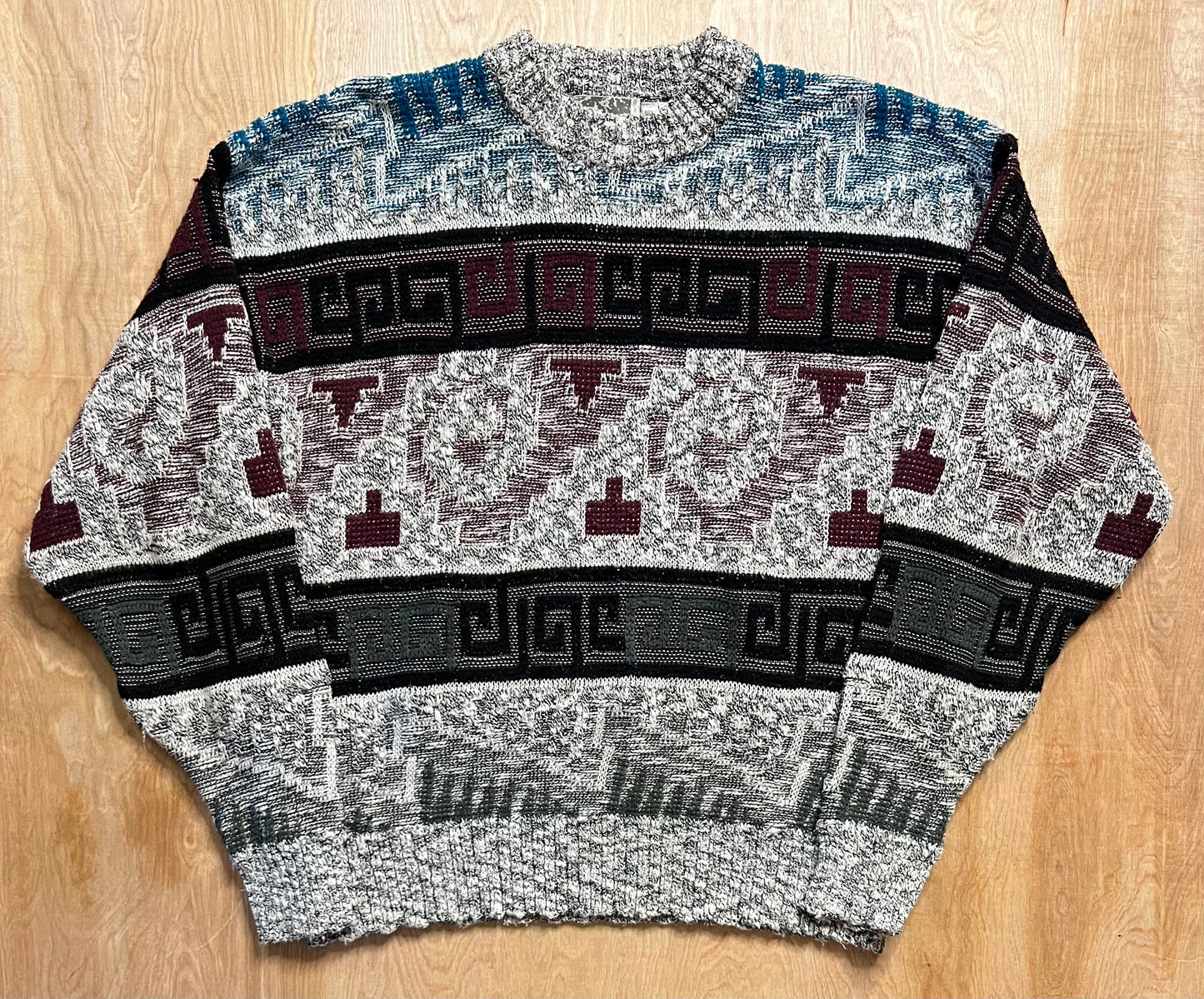 Vintage City Streets 3D Sweater