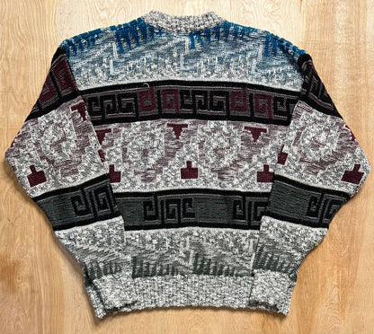 Vintage City Streets 3D Sweater