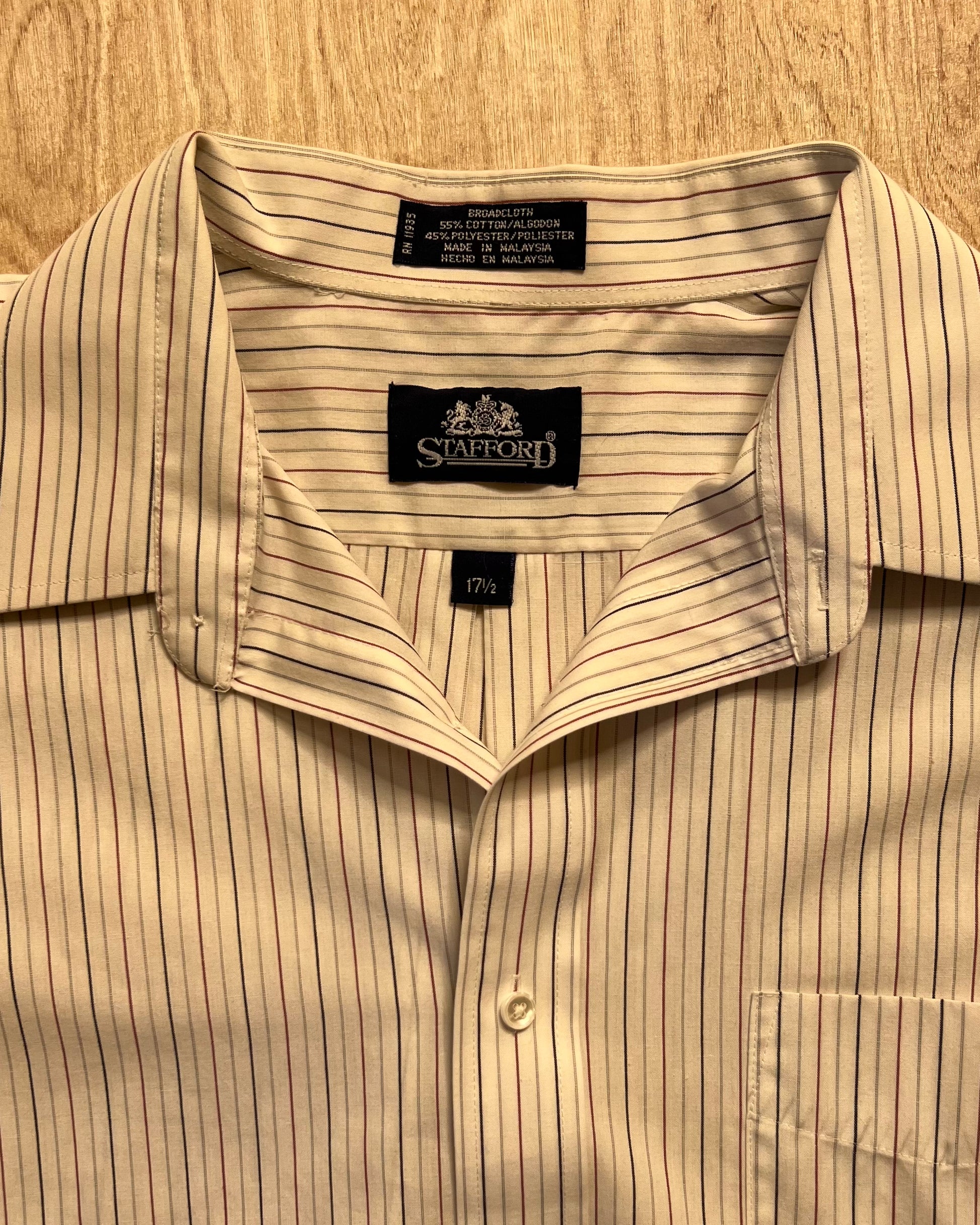 Vintage Stafford Short Sleeve Button Up – GSB Thrifting Vintage Stafford Short Sleeve Button Up – GSB Thrifting