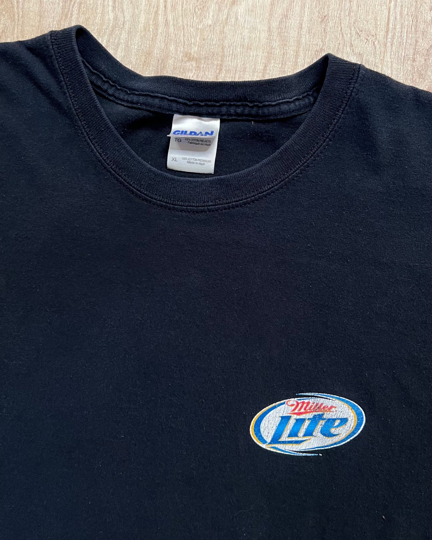 2008 Summer Miller Lite X Harley Davidson T-Shirt