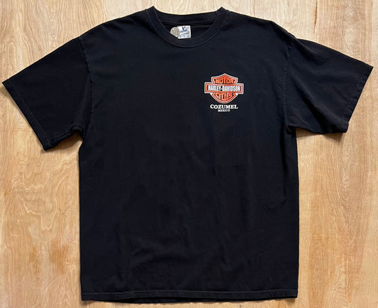 Early 2000's Harley Davidson Cozumel, Mexico T-Shirt