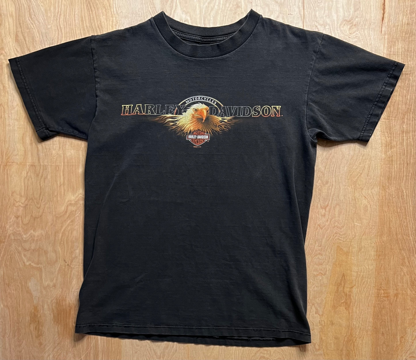 2001 Harley Davidson Eagle Manitowoc, Wisconsin T-Shirt