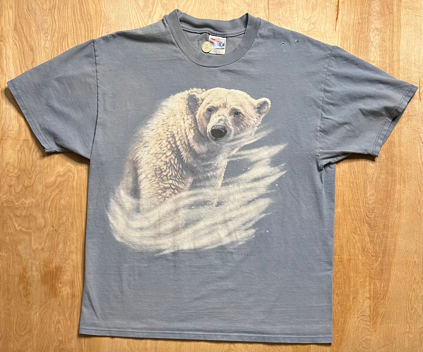 Vintage Distressed San Diego Zoo Polar Bear T-Shirt