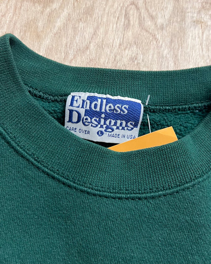 1990's Embroidered Wisconsin Endless Designs Crewneck