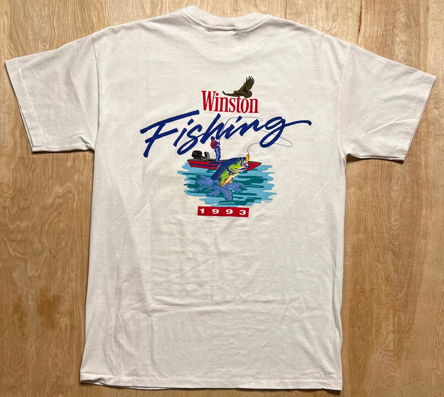 1993 Winston Fishing "That's Worth a Winston" Single Stitch T-Shirt