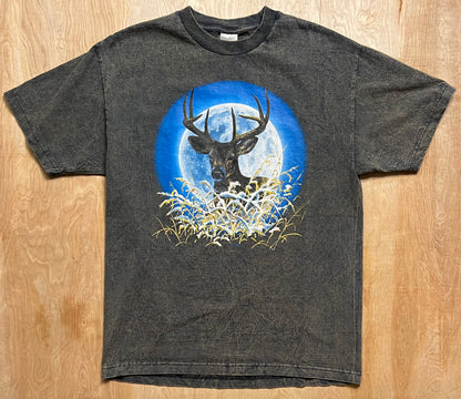 Vintage Whitetail Deer x Moon T-Shirt