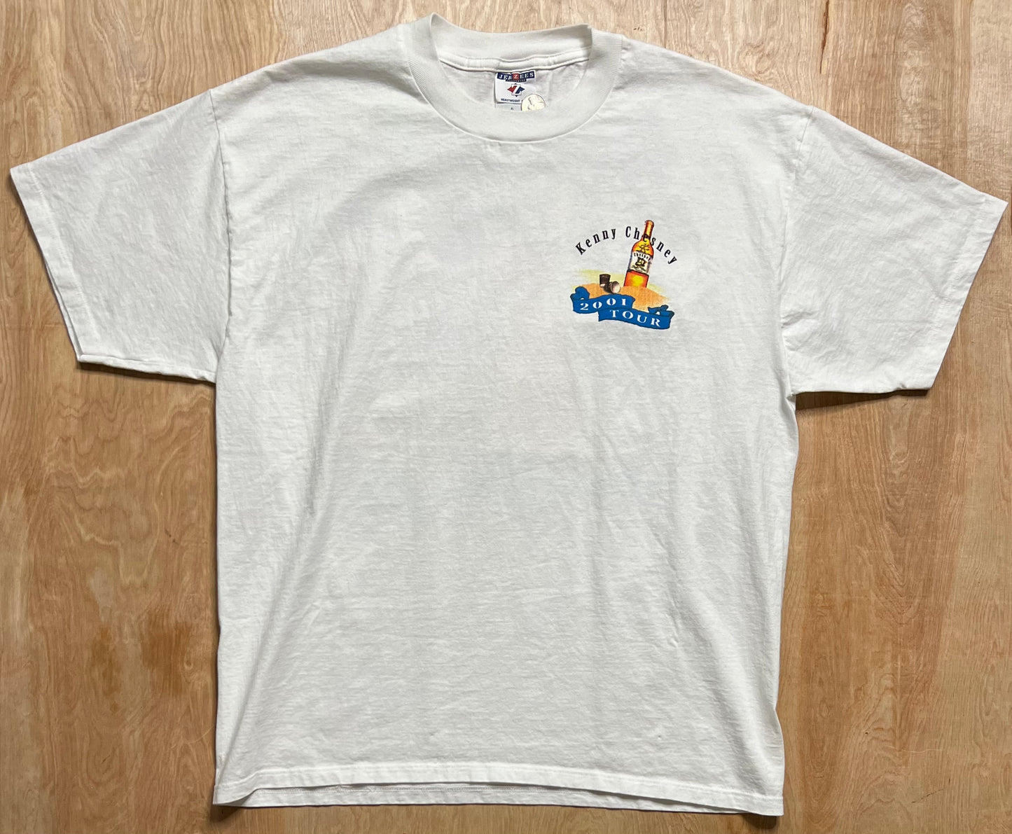 2001 Kenny Chesney "It Don't Happen Twice" Tour T-Shirt