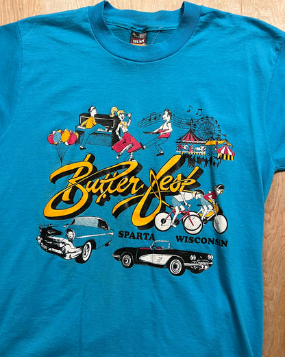 1990's Butter Fest Sparta, WI Single Stitch T-Shirt