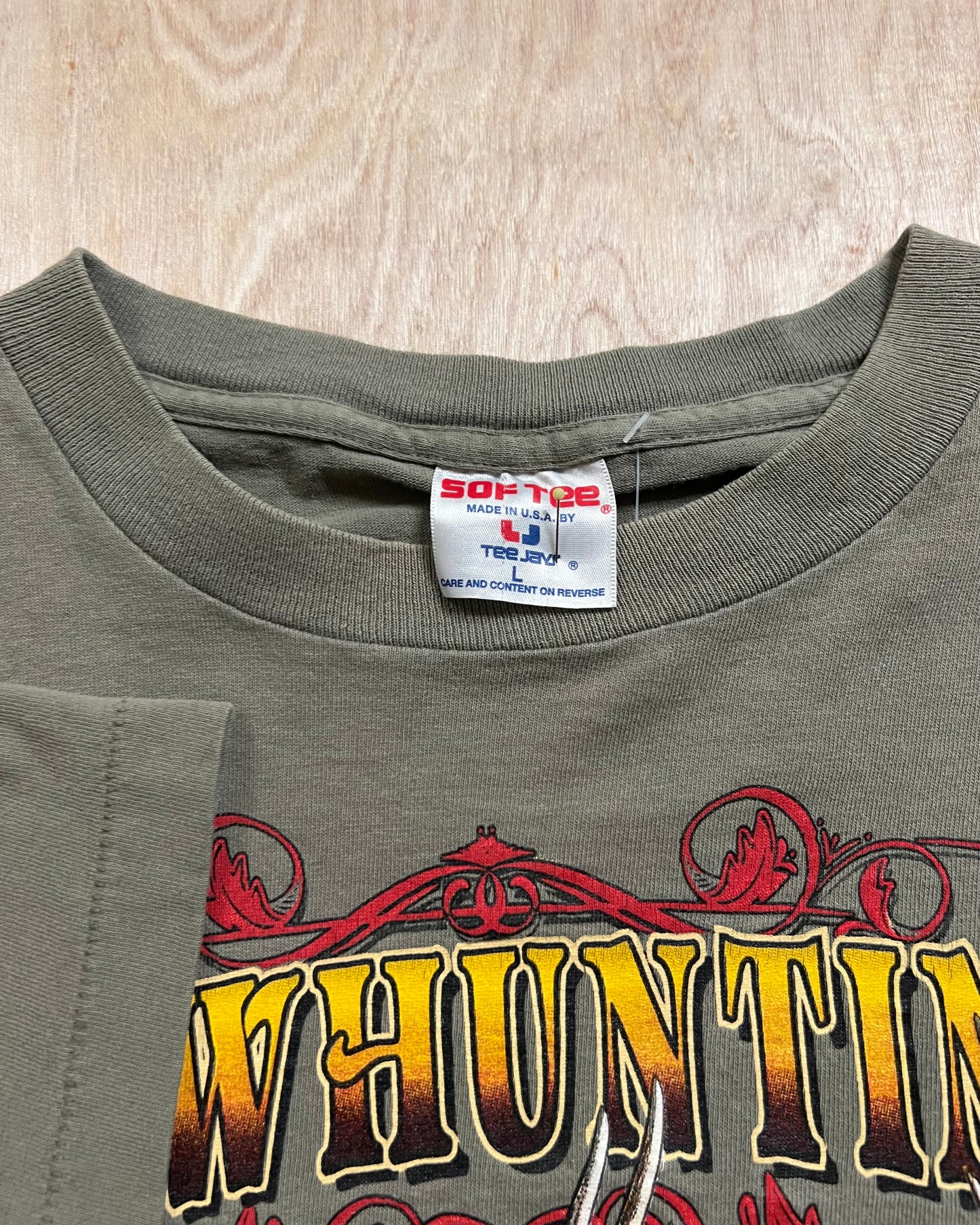 1995 Bowhunting X Whitetail Single Stitch T-Shirt