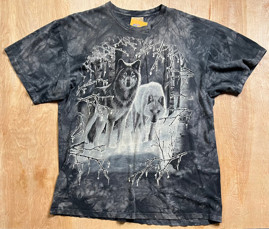 Vintage The Mountains Wolves T-Shirt