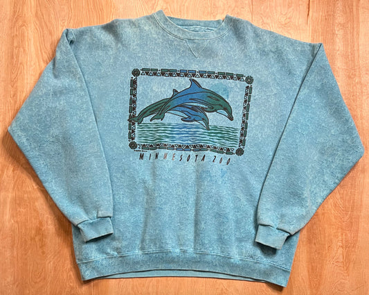 Vintage Minnesota Zoo Water Dye Crewneck