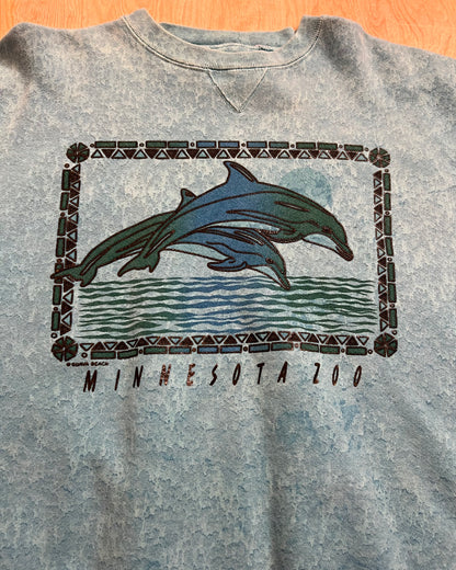 Vintage Minnesota Zoo Water Dye Crewneck