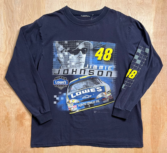 2007 Jimmie Johnson Team Lowes Racing Long Sleeve Shirt