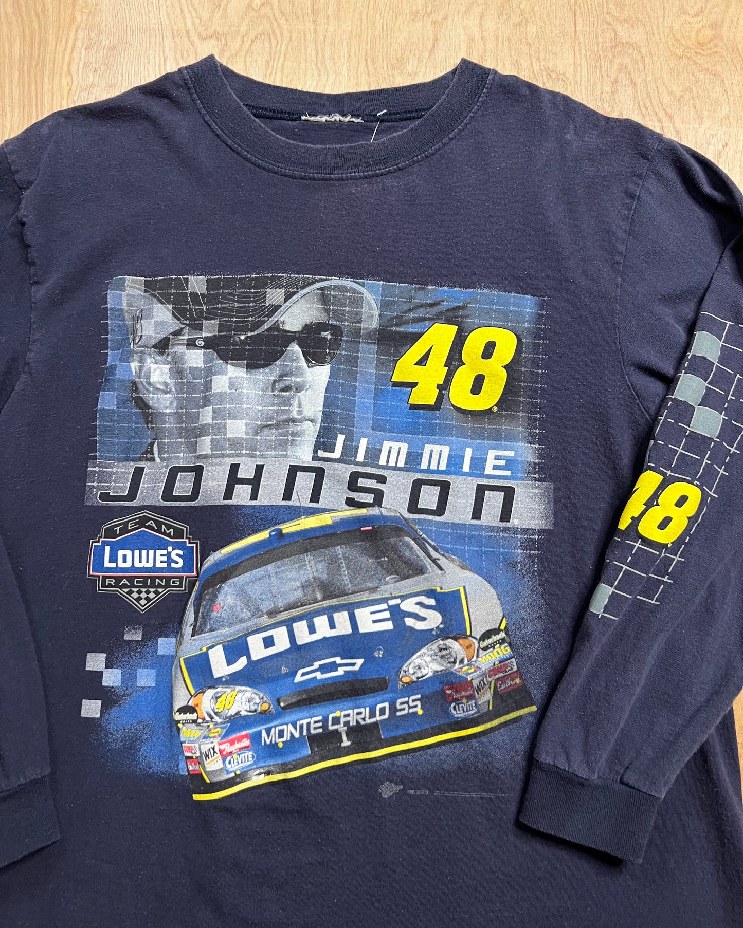 2007 Jimmie Johnson Team Lowes Racing Long Sleeve Shirt