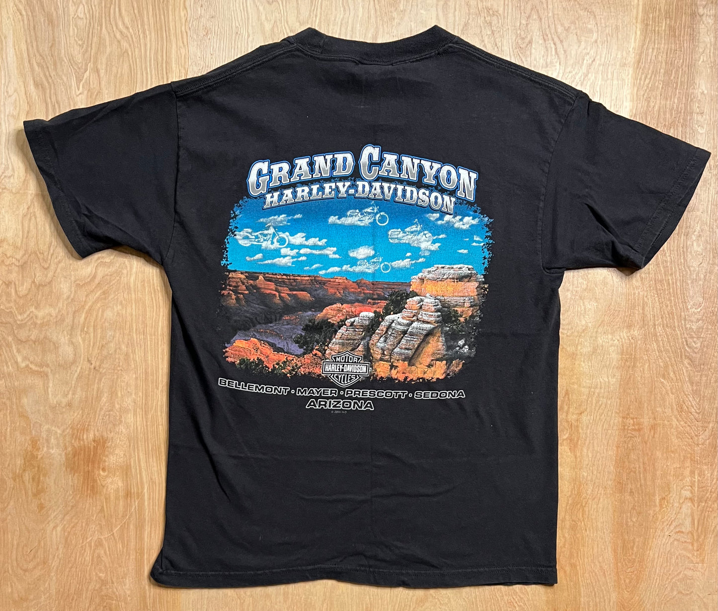 2009 Harley Davidson "Proven Performance" Grand Canyon T-Shirt