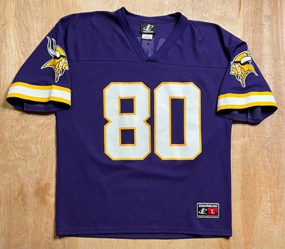 Vintage Minnesota Vikings Cris Carter Logo Athletic Jersey