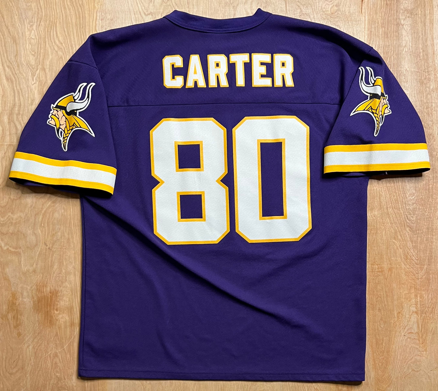 Vintage Minnesota Vikings Cris Carter Logo Athletic Jersey