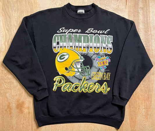 1997 Green Bay Packers Super Bowl Champions Crewneck