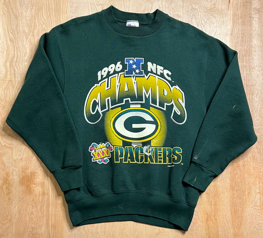 1996 Green Bay Packers NFC Champs Crewneck