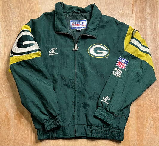 Vintage Green Bay Packers Logo Athletic Pro Line Jacket