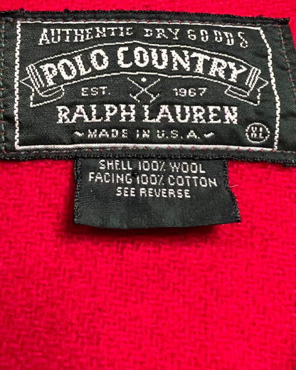 Vintage Ralph Lauren Polo Country Heavyweight Wool Flannel