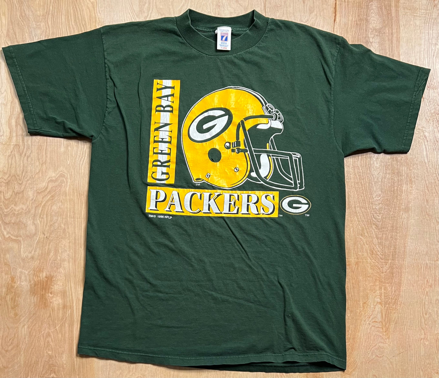 1996 Green Bay Packers Logo 7 T-Shirt