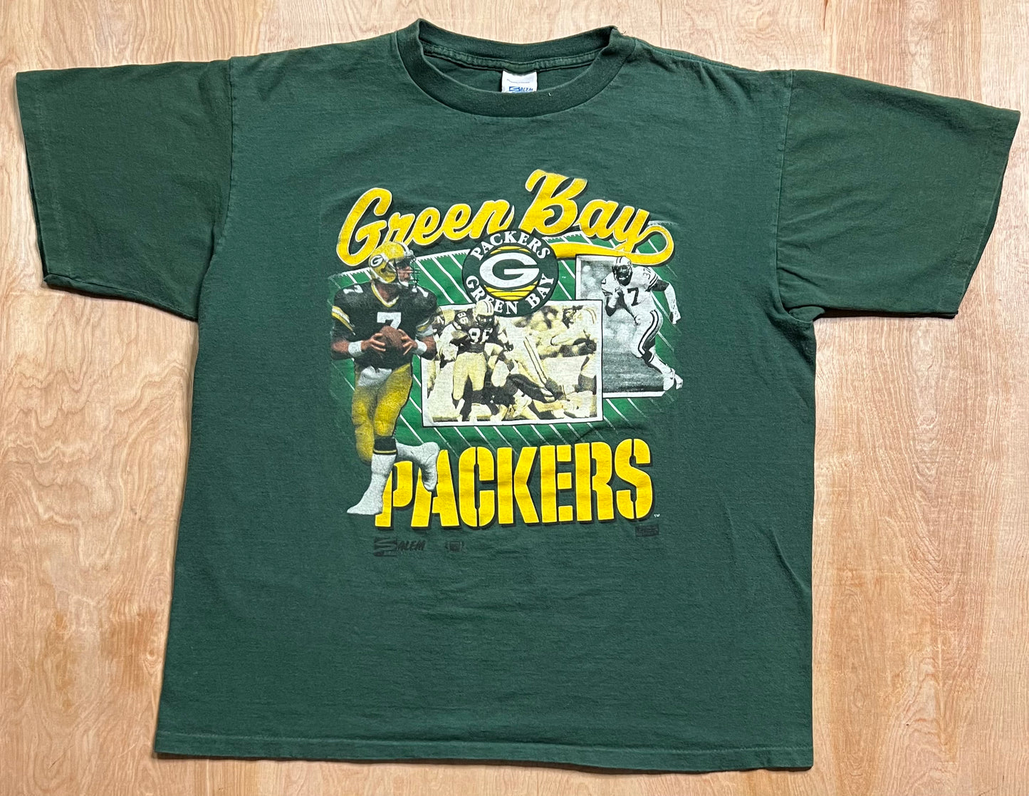 1990 Green Bay Packers Don Majkowski Single Stitch T-Shirt