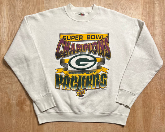 1997 Green Bay Packers Super Bowl Champions Crewneck