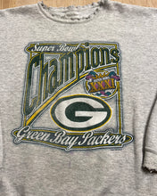 Load image into Gallery viewer, 1997 Green Bay Packers Super Bowl Champions Distressed Crewneck
