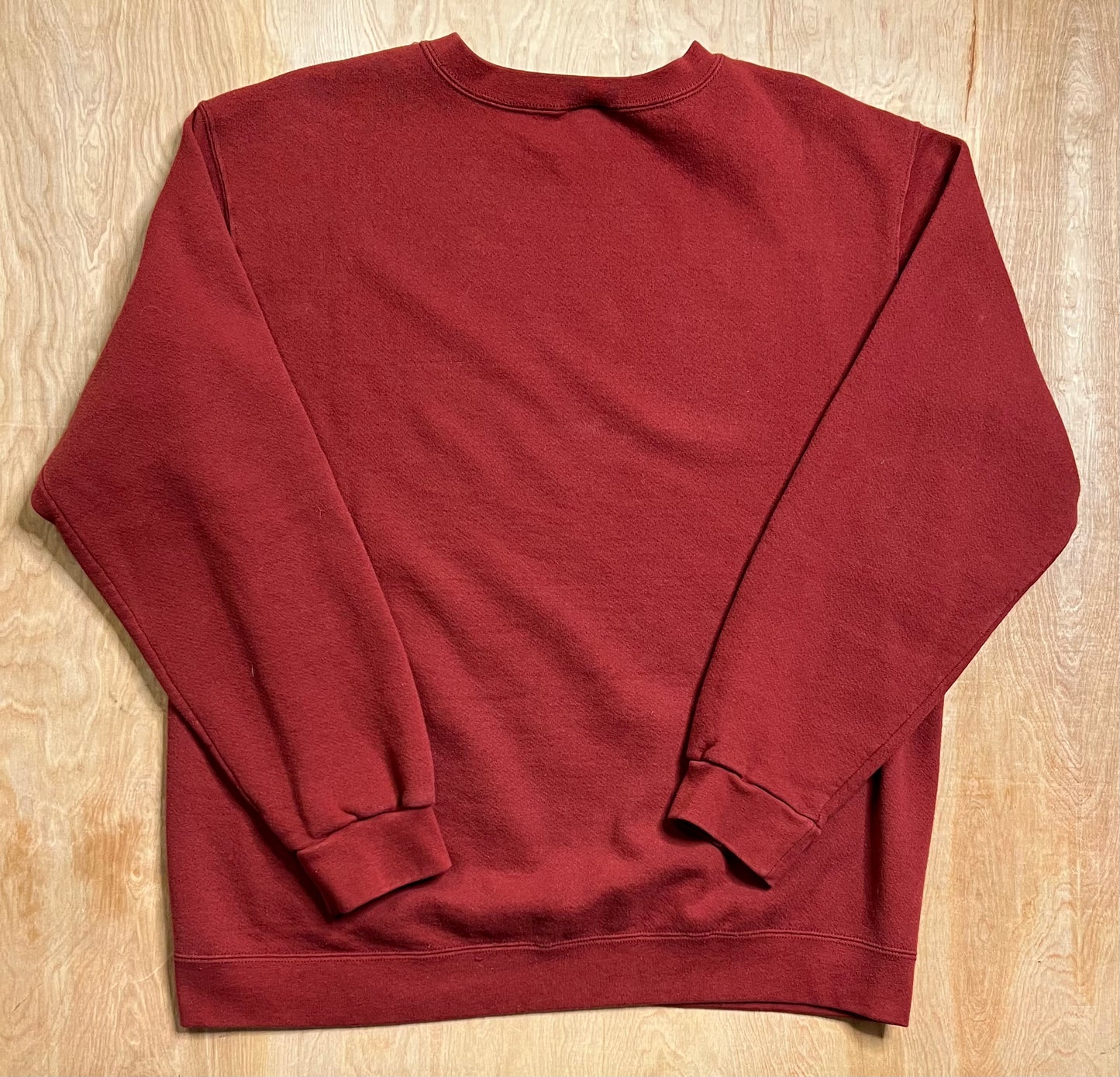 Vintage Nike Mini Swoosh Maroon Crewneck