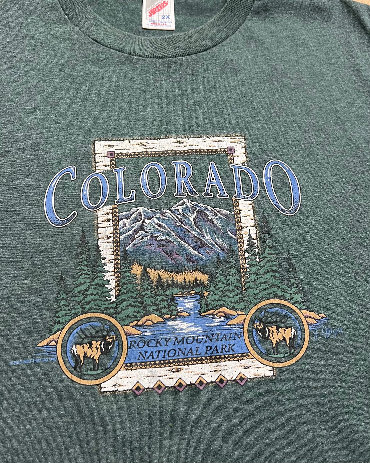 1997 Colorado Rocky Mountain National Park T-Shirt