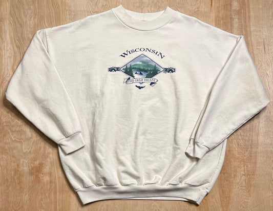 Vintage Wisconsin "The Great Escape" Crewneck