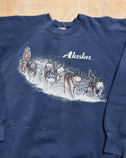 1986 Alaska Sled Dogs Crewneck