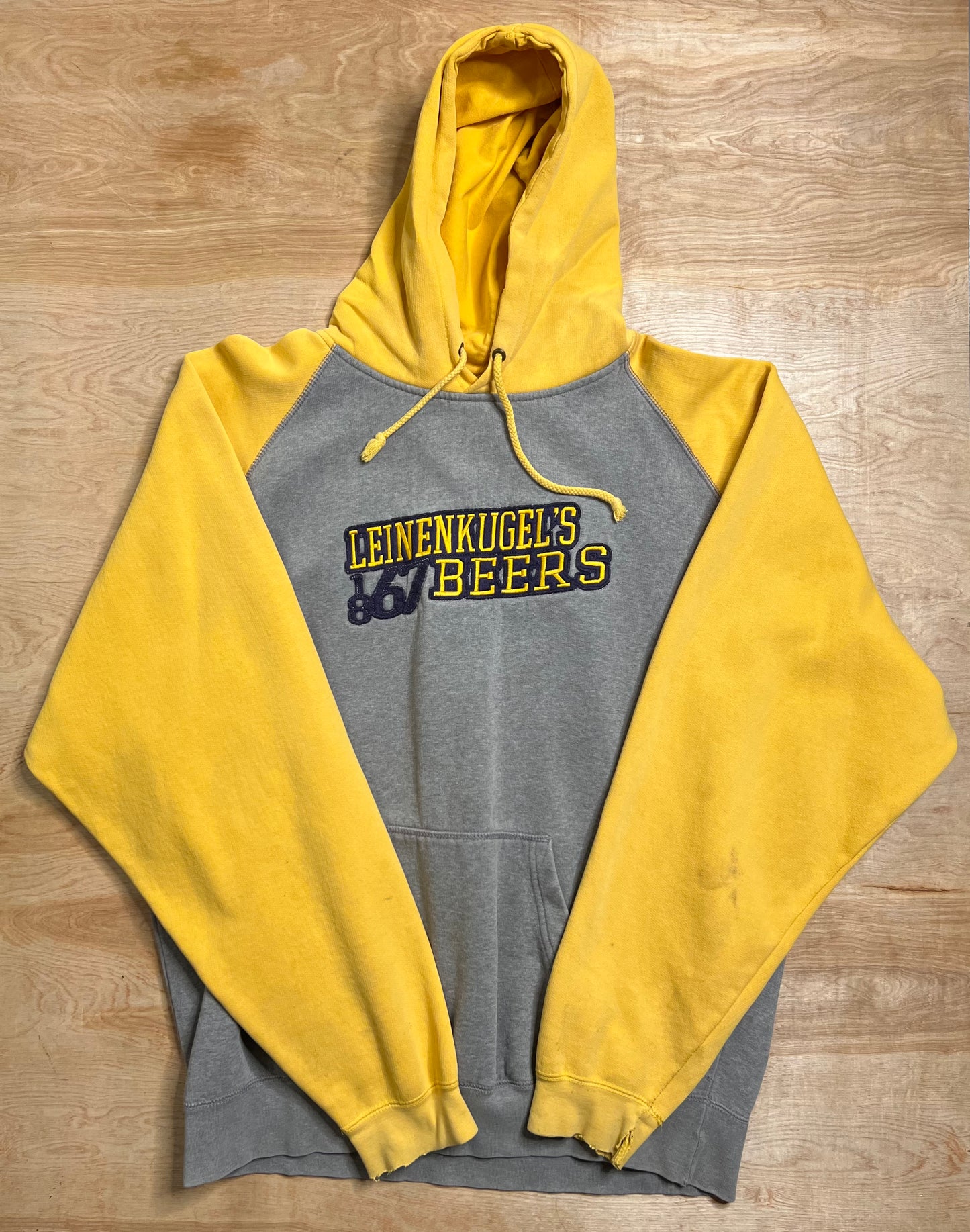 Vintage Leinenkugels Beers Distressed Hoodie