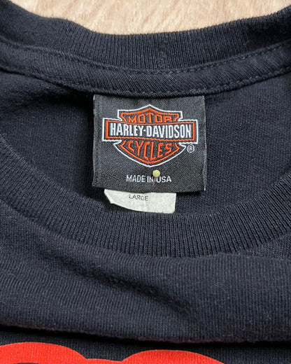 Modern Harley Davidson Black River Falls, Wisconsin T-Shirt