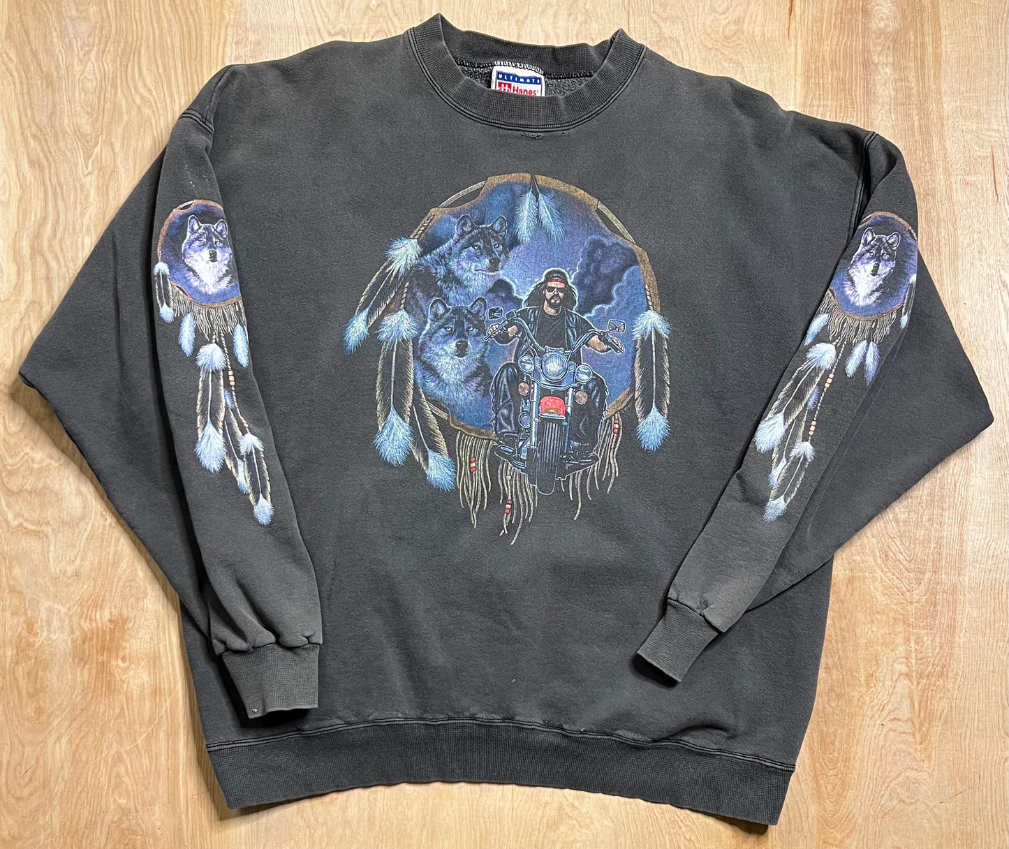 1997 Easy Riders "Grand Nationals" Motorcycle Rodeo Crewneck