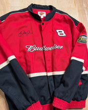 Load image into Gallery viewer, Vintage Nascar Budweiser Dale Earnhardt Jr Racing Jacket
