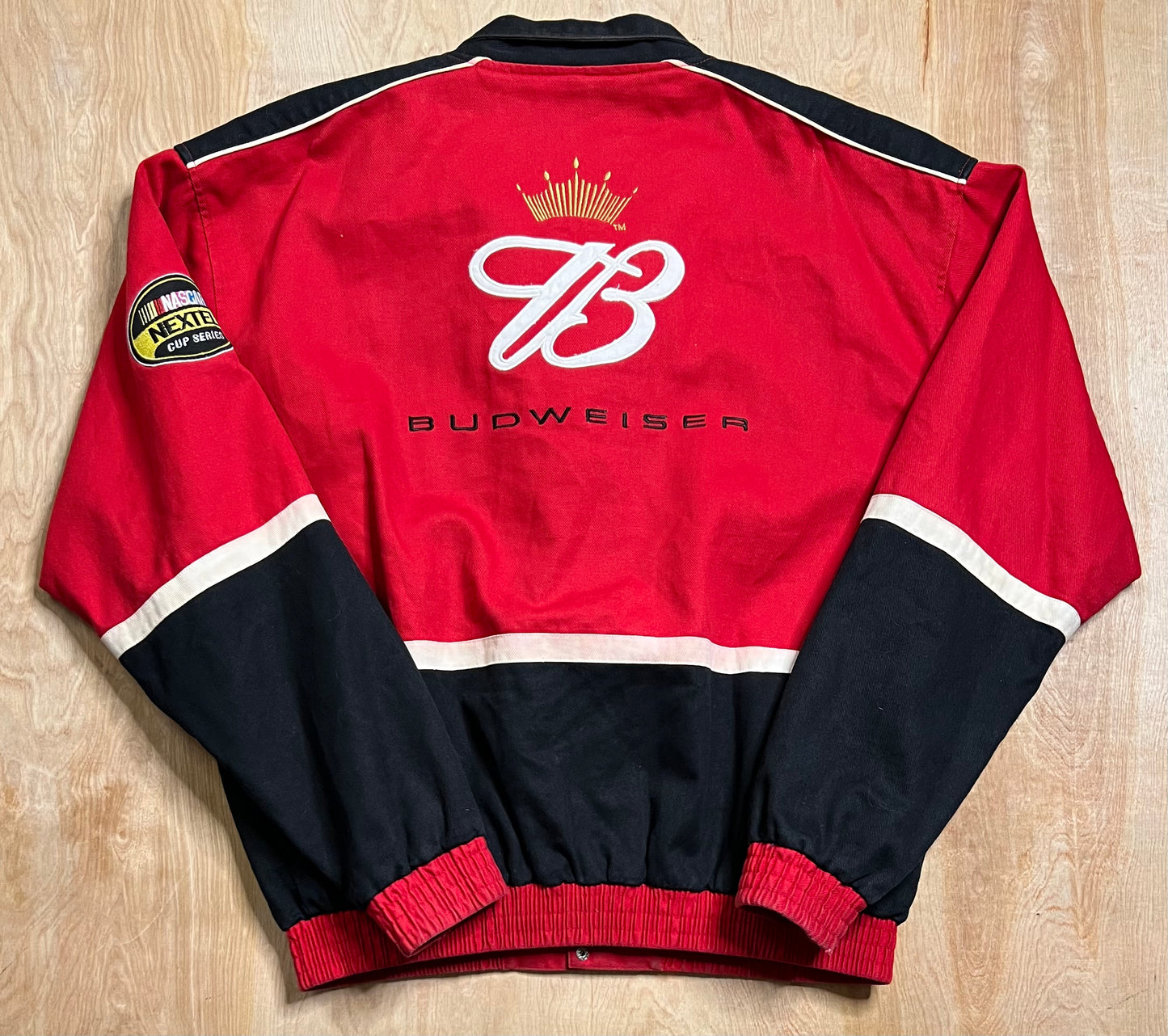 Vintage Nascar Budweiser Dale Earnhardt Jr Racing Jacket