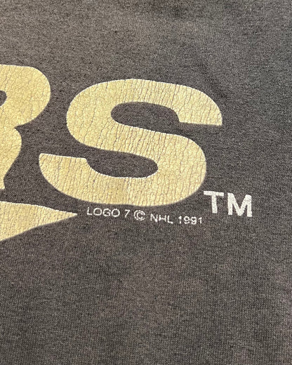 1997 Minnesota Stars Logo 7 Single Stitch T-Shirt