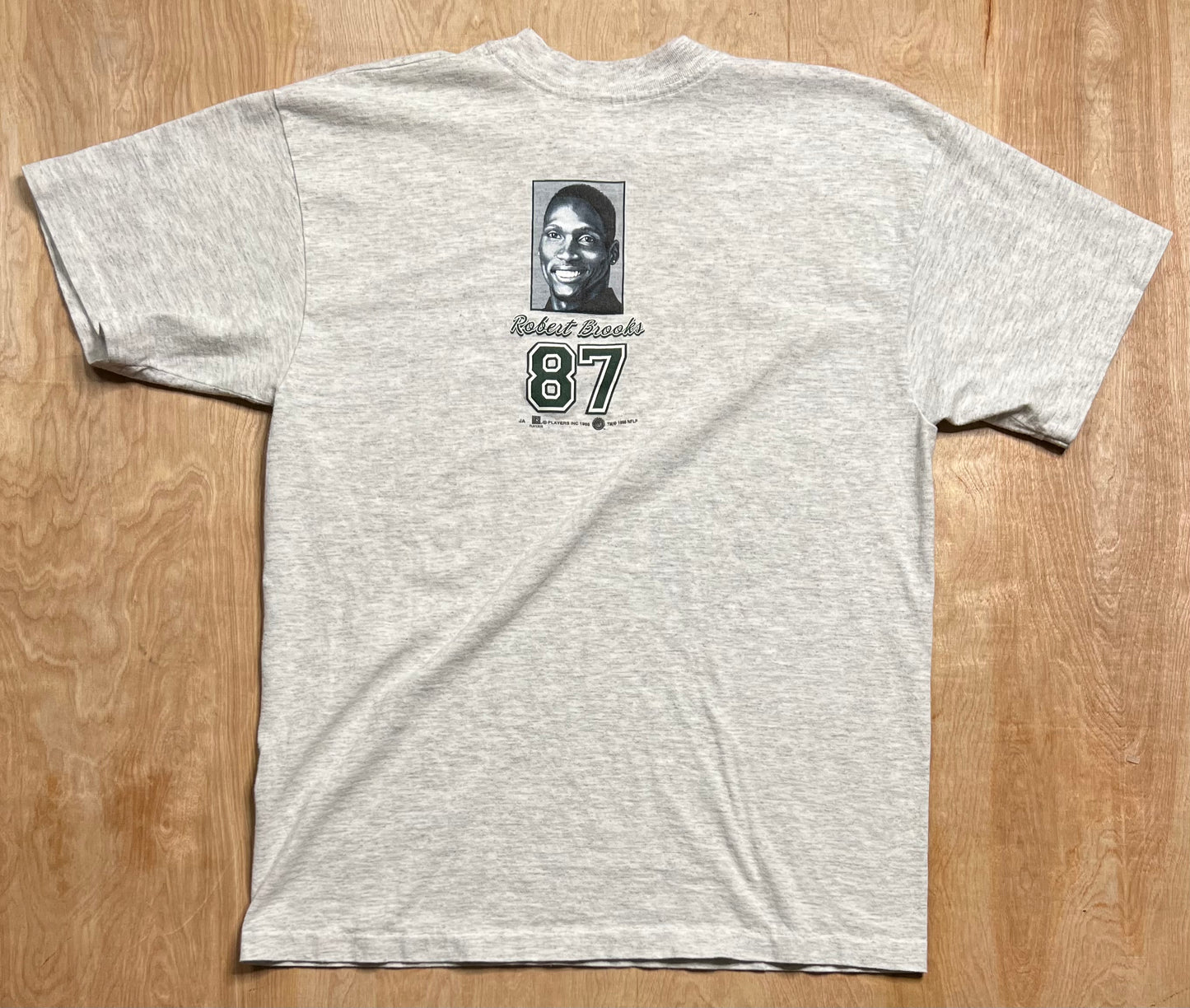 1998 Green Bay Packers Robert Brooks Single Stitch T-Shirt